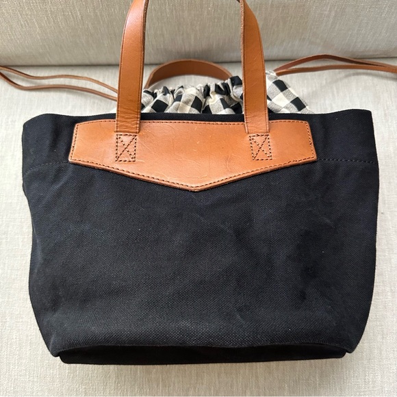 Madewell The Canvas Mini Drawstring Tote Bag - Picture 6 of 11